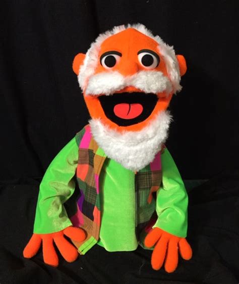 Blacklight Male Puppet Walter Out Of The Box Puppets