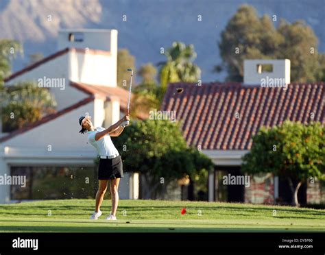 Rancho Mirage California Usa Th Apr Michelle Wie During The