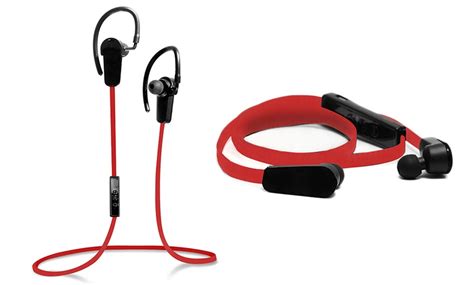 Sport Wireless Bluetooth Earbuds With Inline Mic Groupon