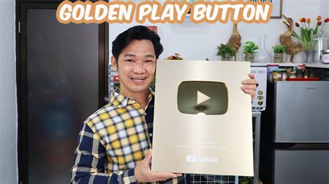 Unboxing Golden Play Button Youtube