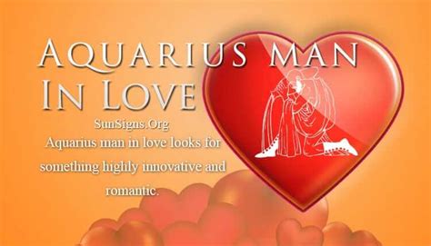 Aquarius Man In Love Personality Traits Sun Signs