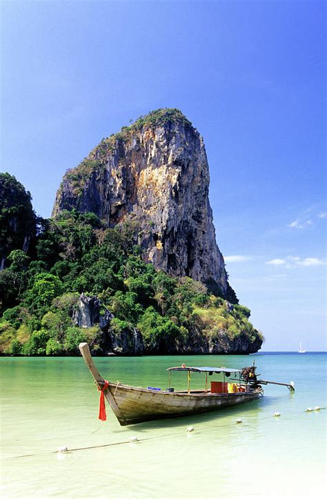 Thailand Krabi Province West Railay Photograph By