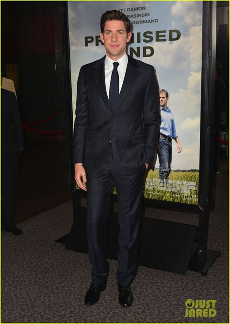 Matt Damon John Krasinski Promised Land Premiere Photo 2771076
