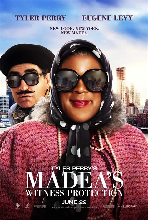 Definitely on the lower rung of tyler perry's madea movies. TYLER PERRY'S MADEA'S WITNESS PROTECTION New Poster - We ...