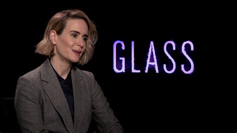 Glass Itw Sarah Paulson Official Video Youtube