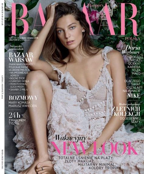 Harper S Bazaar Poland August 2016 Cover Harper S Bazaar Poland