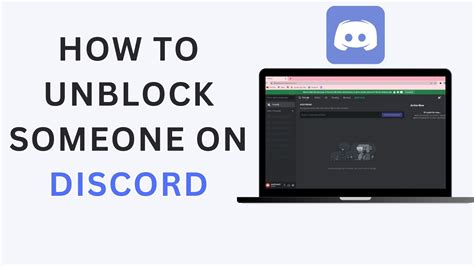How To Unblock Someone On Discord Pc Youtube