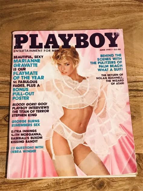 Vintage Playboy Magazine June Jolanda Egger Centerfold Intact Vg