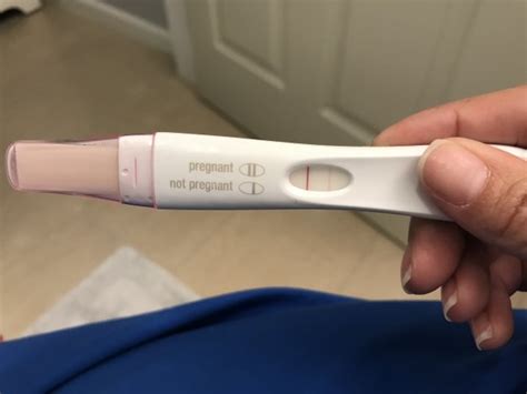 First Response Pregnancy Test One Line Pregnancy Test