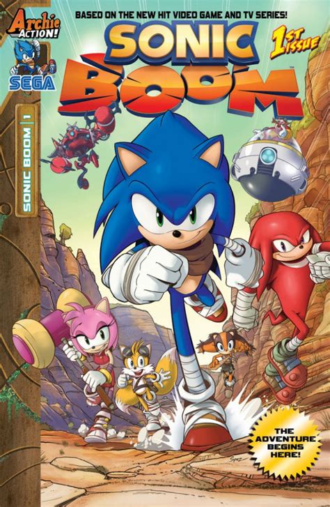 Sonic Boom Comics Revealed Boxmash