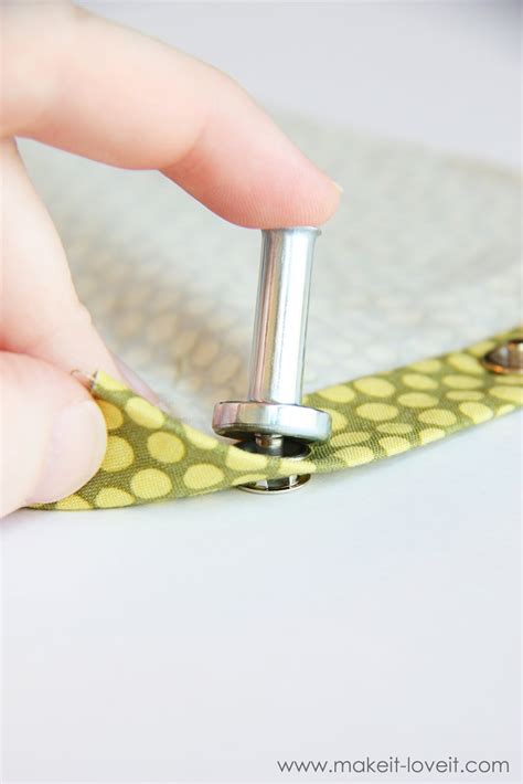 Sewing Tips How To Attatch Snap Style Buttons To Fabric