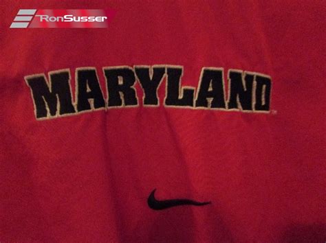 Ncaa Maryland Terps V Neck Pullover Adult Medium Red Terrapins By Nike