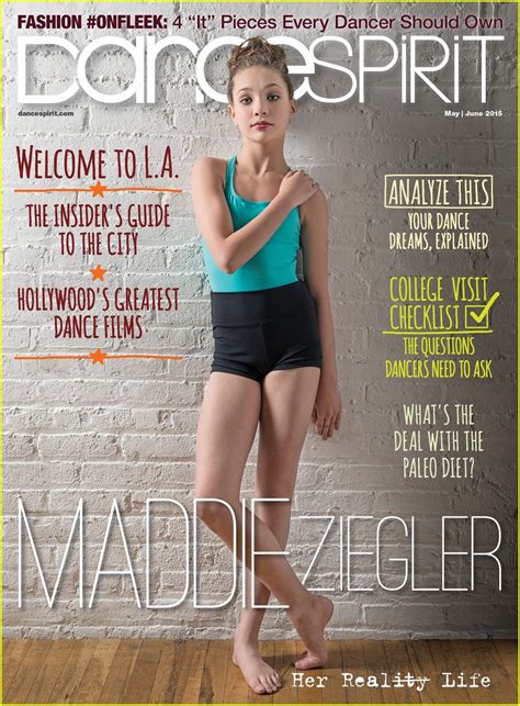Maddie Ziegler To Dance Spirit Mag I Feel Like Hannah Montana