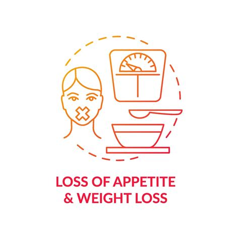 Appetite And Weight Loss Concept Icon 2310045 Vector Art At Vecteezy