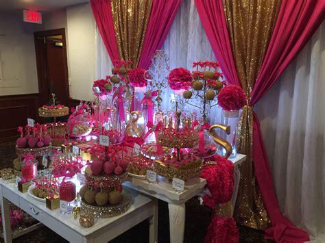 Besides good quality brands, you'll also find plenty of discounts when you shop for fuchsia pink during big sales. Fuschia Pink and Gold Wedding Sweets Table with Chocolate ...
