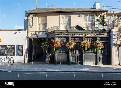 The Coach And Horses Public House In Barnes Sw London Uk Stock Photo