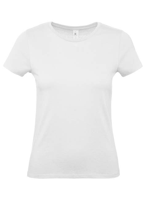 Футболка женская E150 белая — Алексапольская компьютерная вышивка