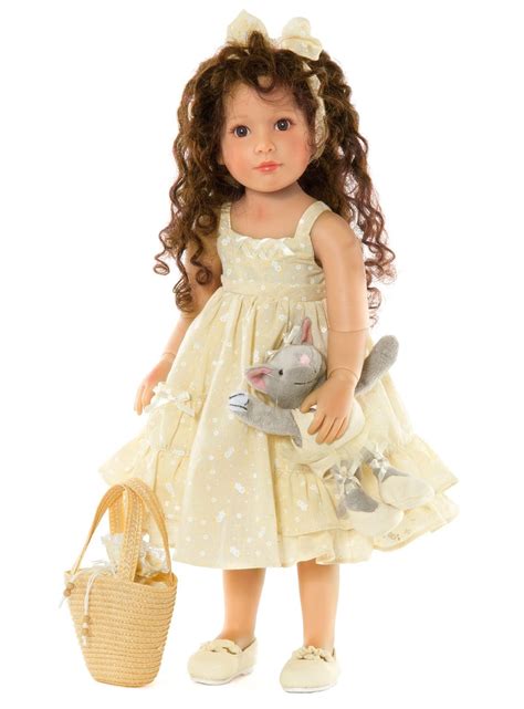 Kidz N Cats Laura With Brown Eyes 18 Doll Knit N Play