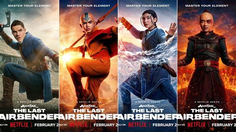 Avatar The Last Airbender Releases Character Posters Gma News Online