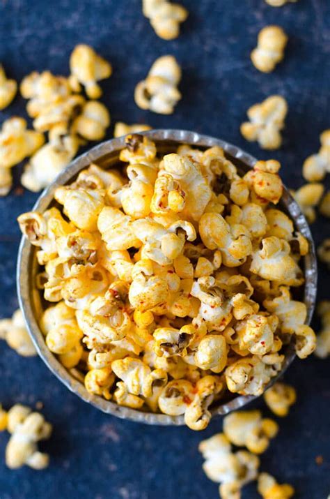 Salty Spicy Popcorn Give Recipe