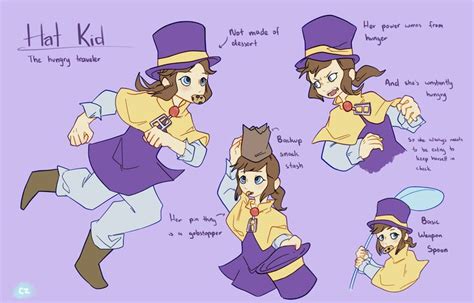 Hat Kid A Pastry In Time By Cz Beary On Deviantart A Hat In Time