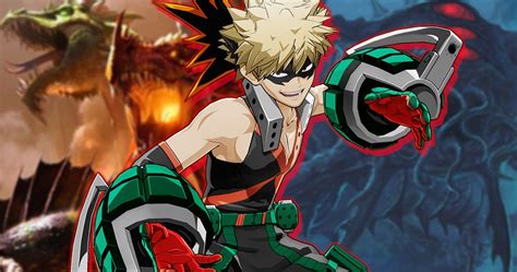 My Hero Academia 5 Dandd Monsters Bakugo Can Destroy And 5