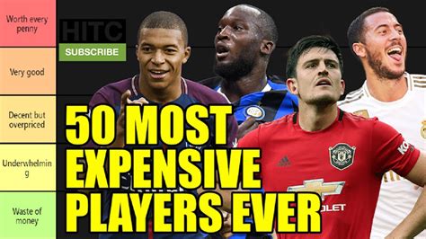 Tier List Most Expensive Players Ever Ranked Youtube