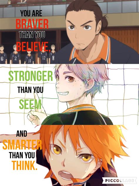 Read hinata shoyo from the story anime quotes by sleppyashofsloth with 18,876 reads. Pin on My quotes