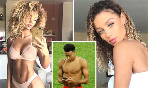 While lingard has not shared any photos on his social media channels of him with frumes, she has posted images and appears to have flown to the united kingdom indeed, her instagram stories was packed full of happy birthday messages for the united man and she posed with him as he cut his cake. Jesse Lingard girlfriend: England player's 'ex' Jena ...