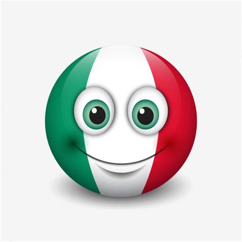Italien emoji auf verschiedenen plattformen. Scull smiley emoticon, emoji ontwerp — Stockvector ...