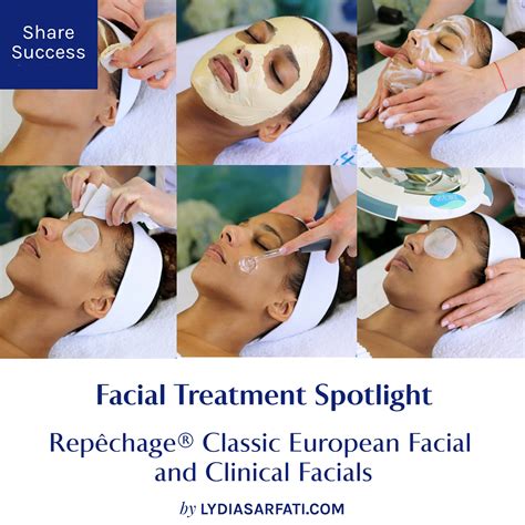 facial treatment spotlight repêchage® classic european facial and clinical facials