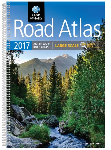 Rand Mcnally 2017 Large Scale Road Atlas Vivid Maps