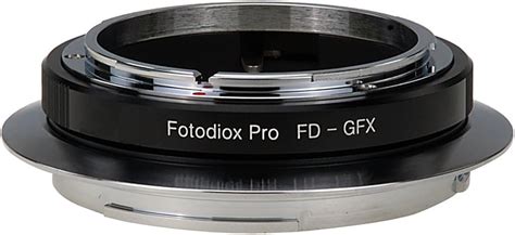 buy fotodiox pro lens mount adapter canon fd and fl 35mm slr lens to g mount gfx mirrorless