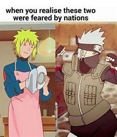 Minato Kakashi Fear Meme Naruto Quotes Naruto Comic Naruto Memes
