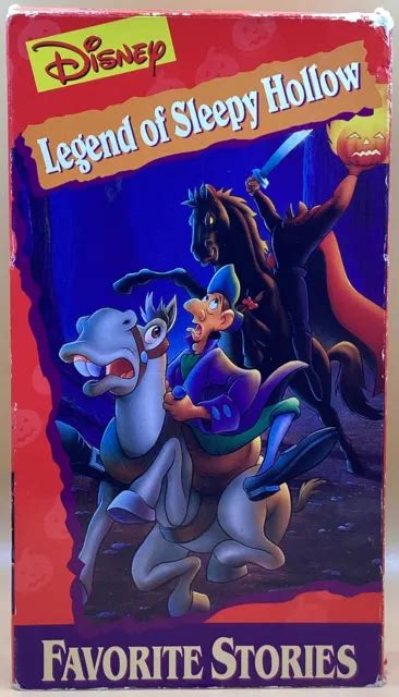 The Legend Of Sleepy Hollow Vhs Disney Favorite Stories Buy Get