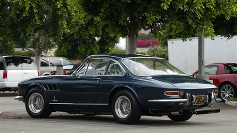 1967 Ferrari 330 Gtc Dark Metallic Blue Rear Cars And Co Flickr