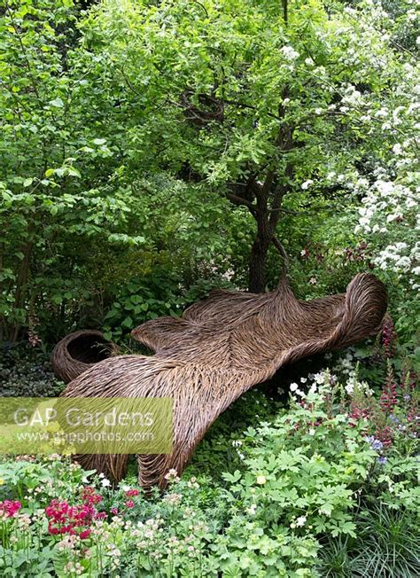 Gap Gardens Woven Willow Garden Seat Planting Of