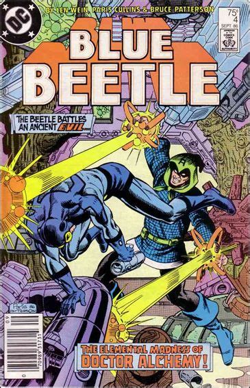 Blue Beetle 4 A Sep 1986 Comic Book By DC