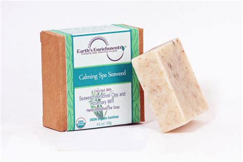 Natural soap discover beautifully scented and unscented natural soap bars enriched by the organic shea butter. Organic Soap Bar (USDA Certified) |Calming Spa Seaweed