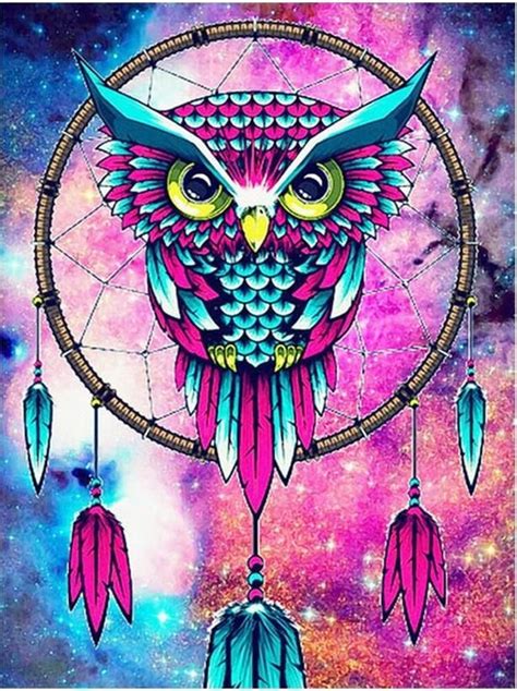 Dream Catcher Owl Dreamcatcher Wallpaper Owl Wallpaper Art