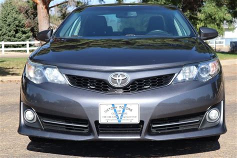 Toyota's 2.5 4cyl was really frugal with fuel and got almost. 2012 Toyota Camry SE V6 | Victory Motors of Colorado