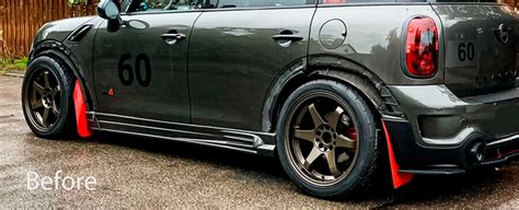 Fender Flares For Mini Countryman Concave Wide Wheel Arches Cooper Jcw