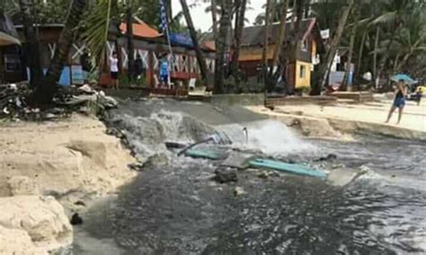 Flood Engulfs Boracay Island 90 Of Roads Hit By Floodwaters