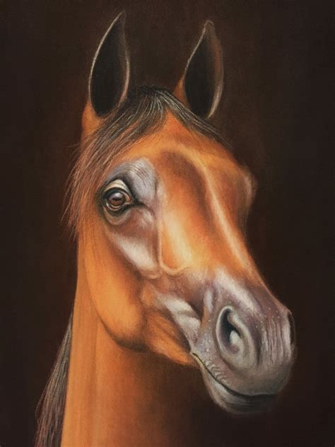 Horse In Pastel By Lori Pengelley Horses Pastel Art Equine Art