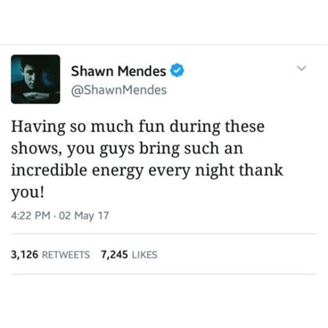 Shawn Mendes Tweets Tumblr