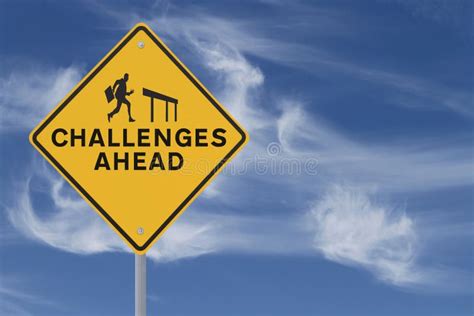 Challenges Ahead Stock Image Image Of Obstacle Road 25734077