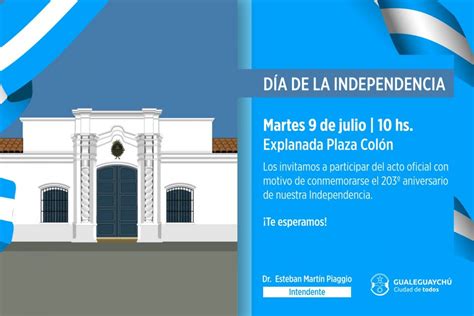 Se Realizará El Acto Oficial Por Un Nuevo Aniversario De La