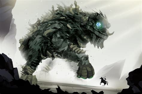 Shadow Of The Colossus Fan Art Created By Justin