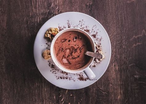 hot chocolate with espresso delicious recipe coffee affection