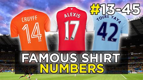 Best Jersey Numbers For Football